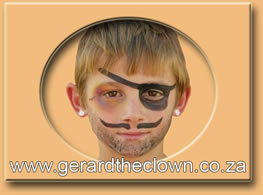 Pirate Face Painting